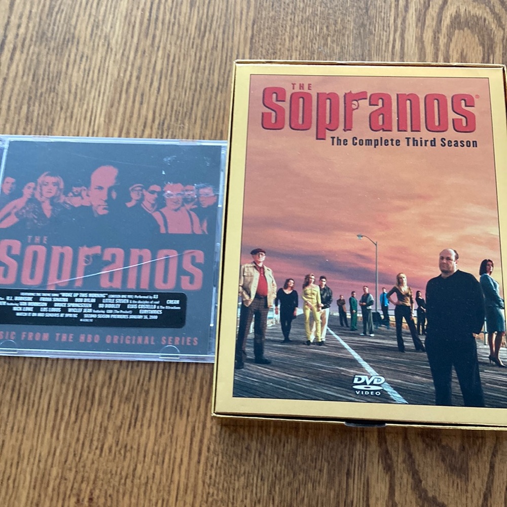 The Sopranos 3rd Series plus sound track CD